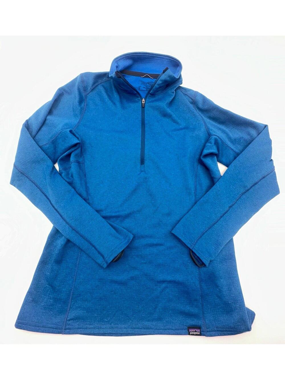 Patagonia Capilene mid weight base layer Long sleeve shirt women’s Small Blue